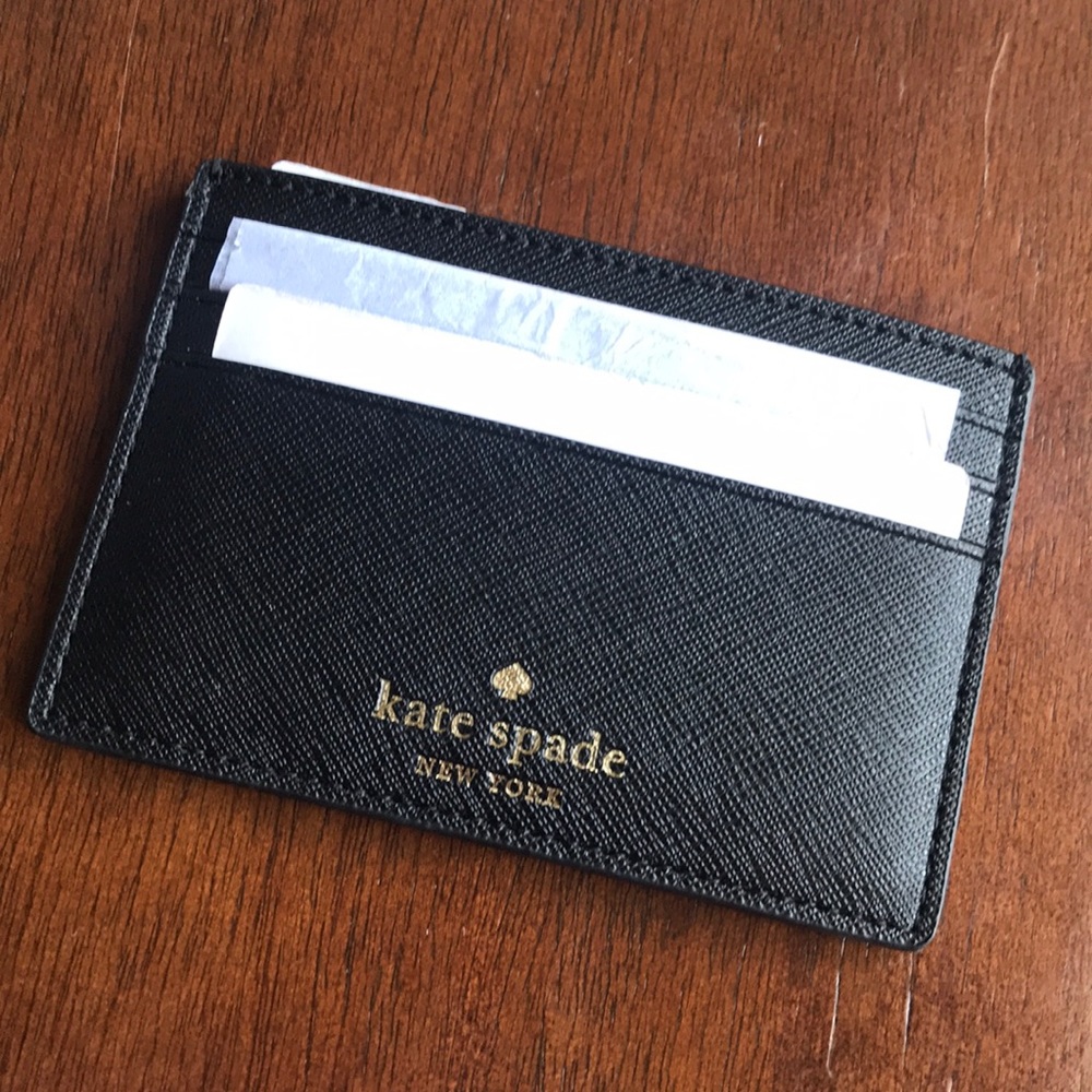Kate Spade Black Cardholder
